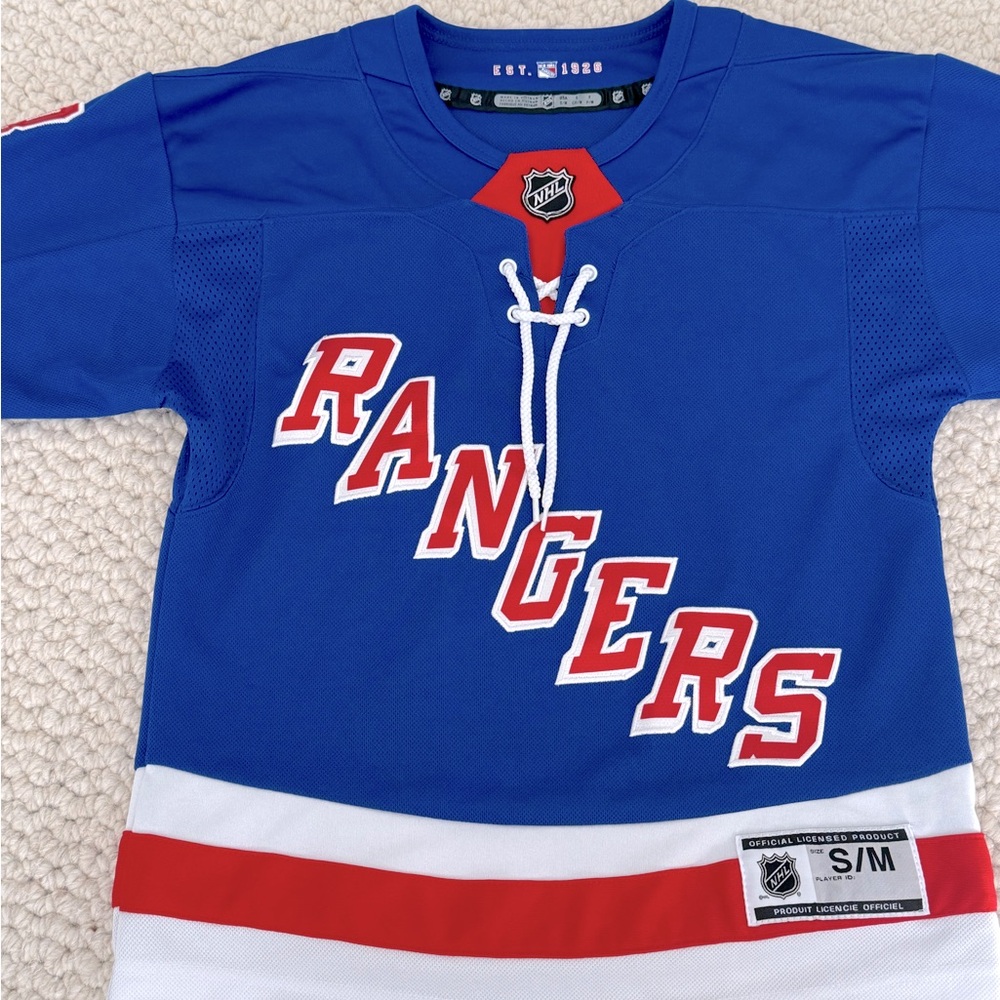 New York Rangers Youth Jersey
